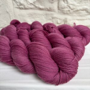 Hand dyed merino high twist sock yarn