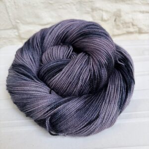 Hand dyed bluefaced leicester high twist sock yarn